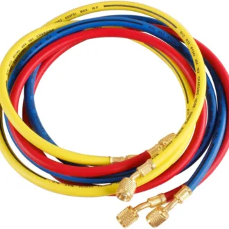 bradley bra hb1414 15m blue refrigerant charging hose, 15m 600/3,000 psi, 1/4" 1/4" connectors