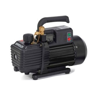 Bradley Vacuum Pump with Electronic Solenoid Valve HVAC refrigeration tool oil backflow prevention