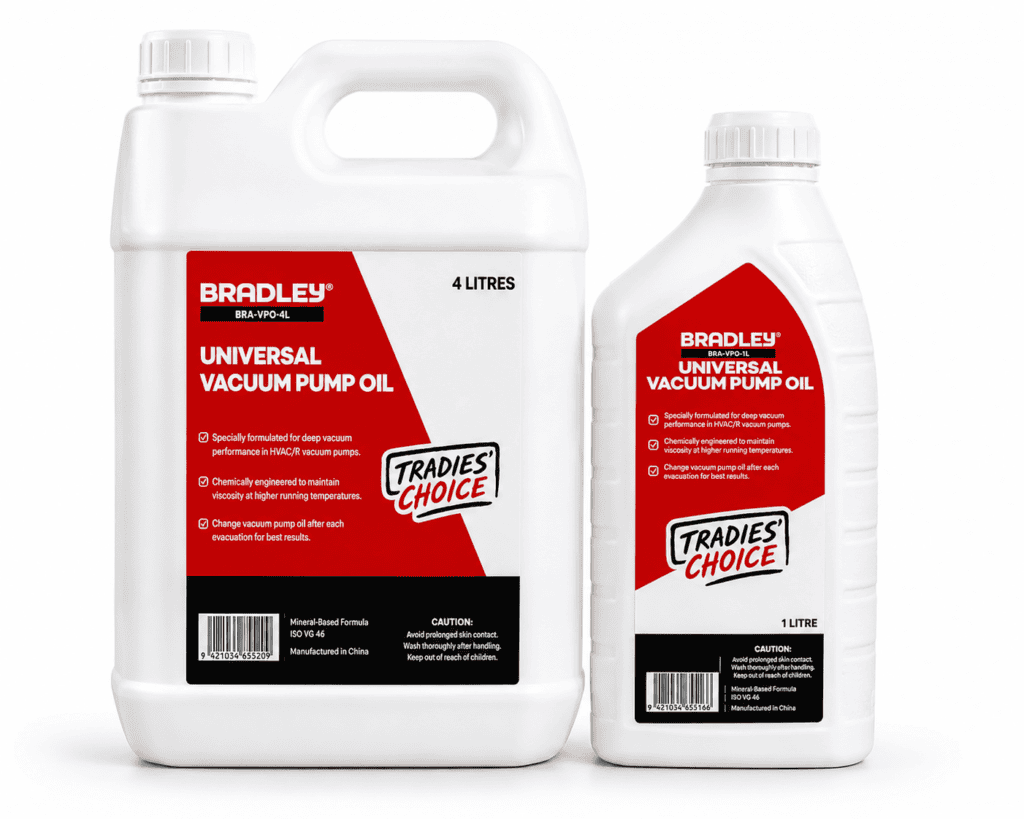 bradley universal vacuum pump oil