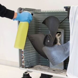 Errecom AB1223QS1 Alkaline Ultra Condenser Cleaner HVAC coil aluminum fin cleaning solution