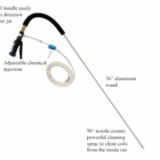 SpeedClean CN03 Condenser Needle Coil Cleaner HVAC tool water hose attachment