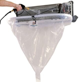 SpeedClean MSB KIT MiniSplit Bib Kit ductless AC cleaner mess free coil wash