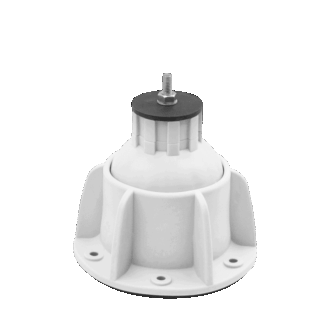 ERRECOM Steady Adjustable Floor Support ACR unit outdoor condenser anti vibration base
