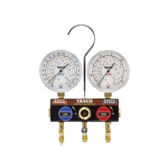 Tasco TA124WEXP Ball Valve Manifold R407C R404A R507A R134a HVAC gauges refrigeration tool