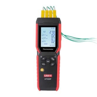 UniT UT325F 4 Channel Thermometer Type K J T E thermocouple data logging temperature measuring