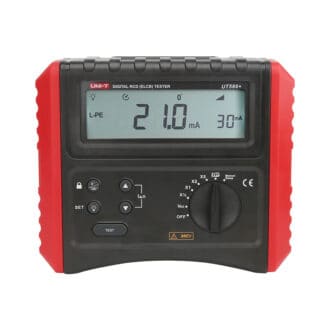 uni t ut586+ digital rcd tester